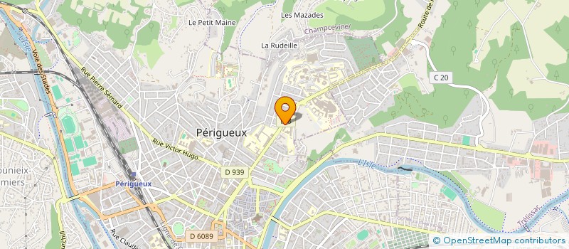 localisation de l'entreprise MADAME FRANCOISE VIGIER  PERIGUEUX