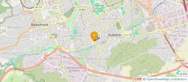 localisation de l'entreprise MADAME FRANCOISE VIGNERON  PERIGNAT-LES-SARLIEVE