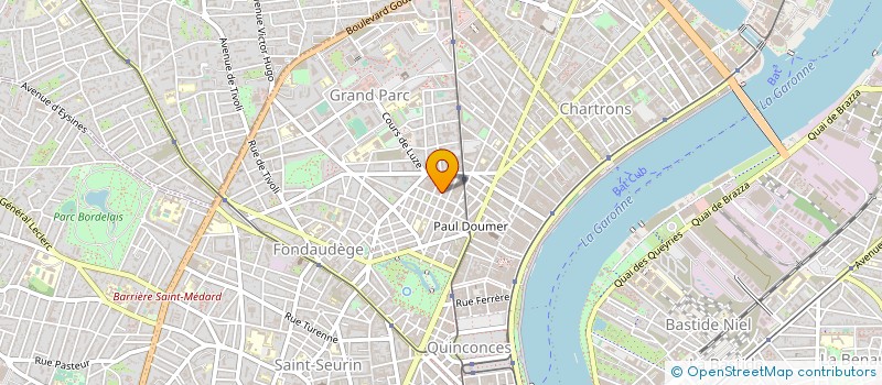 localisation de l'entreprise MADAME FRANCOISE VILLAIN à BORDEAUX