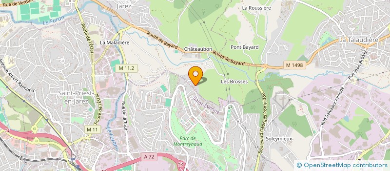 localisation de l'entreprise MADAME FRANCOISE VINCENT à LA TOUR-EN-JAREZ