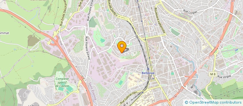 localisation de l'entreprise MADAME FRANCOISE VINCENT  SAINT-ETIENNE