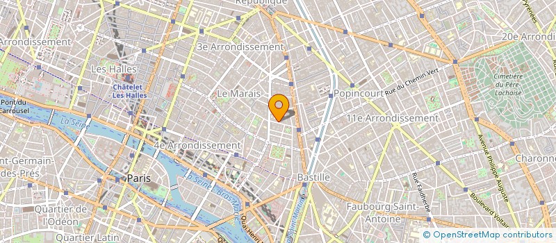 localisation de l'entreprise MADAME FRANCOISE VIRECOULON  PARIS