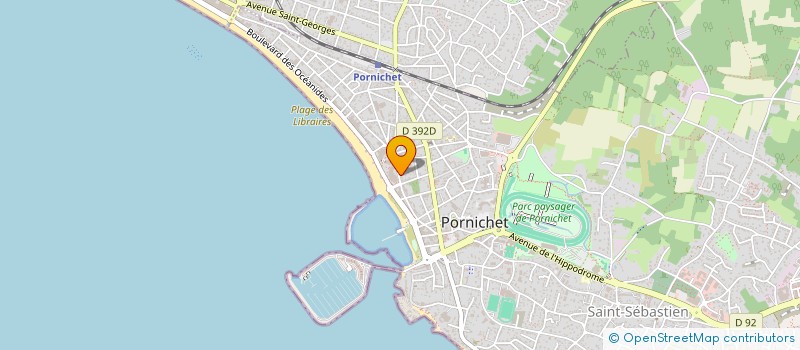 localisation de l'entreprise MADAME FRANCOISE VITRANT à PORNICHET