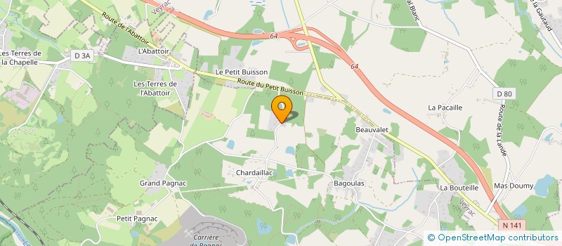 localisation de l'entreprise MADAME FRANCOISE VIVENOT à VERNEUIL-SUR-VIENNE