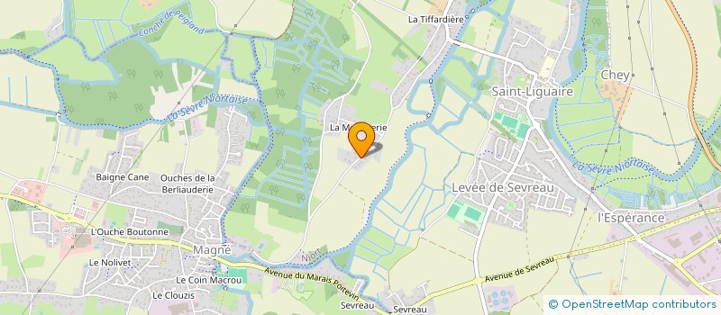localisation de l'entreprise MADAME FRANCOISE VIVIER  NIORT