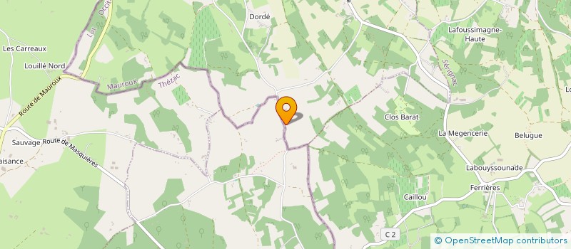 localisation de l'entreprise MADAME FRANCOISE WATHELET  MAUROUX