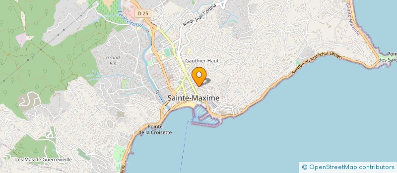 localisation de l'entreprise MADAME FRANCOISE WAUTERS à LE PLAN-DE-LA-TOUR