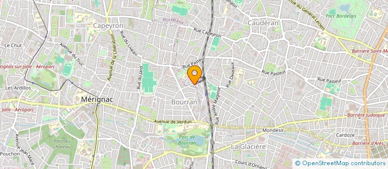 localisation de l'entreprise MADAME FRANCOISE WERNERT à BORDEAUX