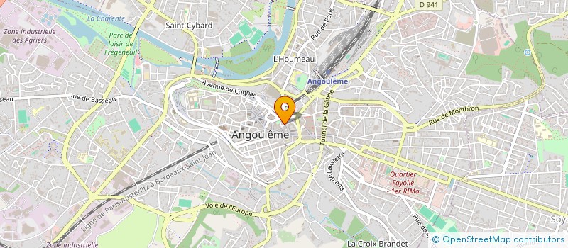localisation de l'entreprise MADAME FRANCOISE WILLAUME à ANGOULEME