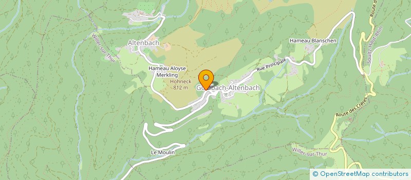 localisation de l'entreprise MADAME FRANCOISE WINTERHALTER  GOLDBACH-ALTENBACH