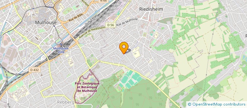 localisation de l'entreprise MADAME FRANCOISE WURMLINGER  RIEDISHEIM