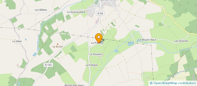 localisation de l'entreprise MADAME FRANCOISE YAPO à SAVIGNY-EN-SANCERRE