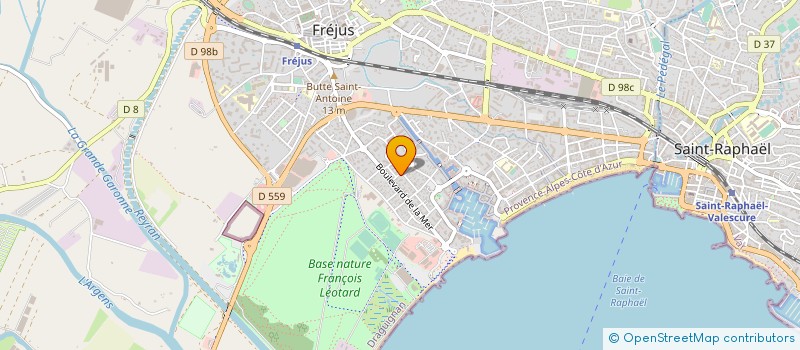 localisation de l'entreprise MADAME FRANCOISE YASMADJIAN à FREJUS