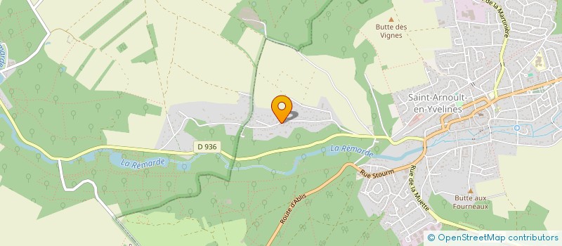 localisation de l'entreprise MADAME FRANCOISE YVON  SAINT-ARNOULT-EN-YVELINES