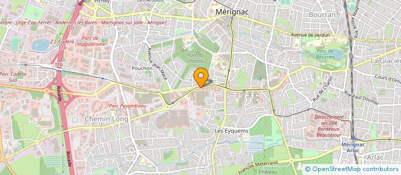 localisation de l'entreprise MADAME FRANCOISE ZANELLO à MERIGNAC