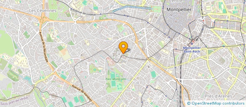 localisation de l'entreprise MADAME FRANCOISE ZAVAGNO à MONTPELLIER