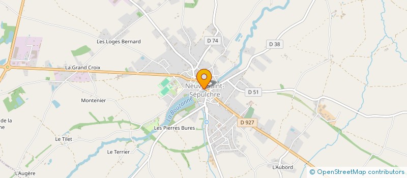 localisation de l'entreprise MADAME FRANCOISEMARIE AUFRERE à NEUVY-SAINT-SEPULCHRE