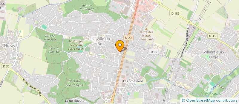 localisation de l'entreprise MADAME FRANOISE TALON à VILLE-DU-BOIS (LA)