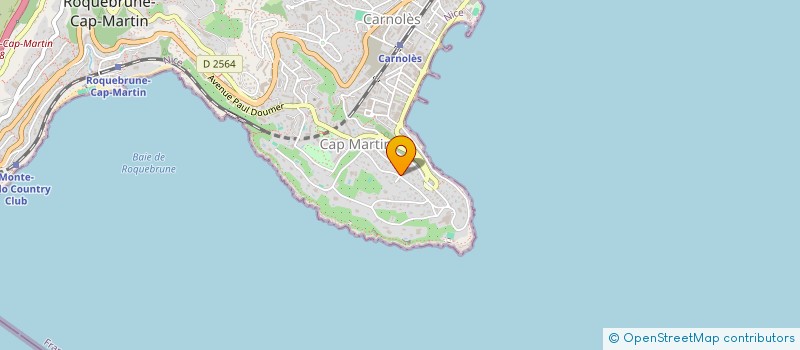 localisation de l'entreprise MADAME FRANSCECA GALASSI  ROQUEBRUNE-CAP-MARTIN