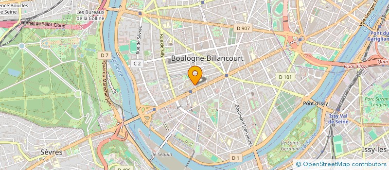 localisation de l'entreprise MADAME FRANZISKA LICHTENBERG à BOULOGNE-BILLANCOURT