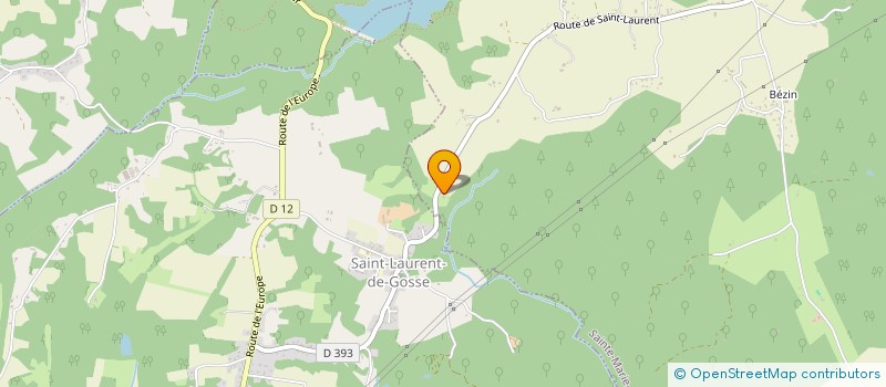 localisation de l'entreprise MADAME FRANZISKA LUKAS  SAINTE-MARIE-DE-GOSSE