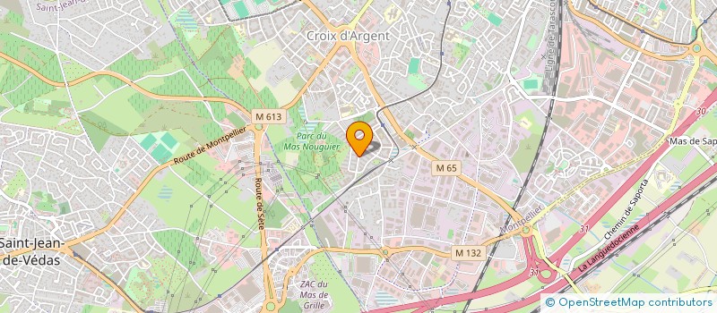 localisation de l'entreprise MADAME FRANZISKA MARHEINE à MONTPELLIER