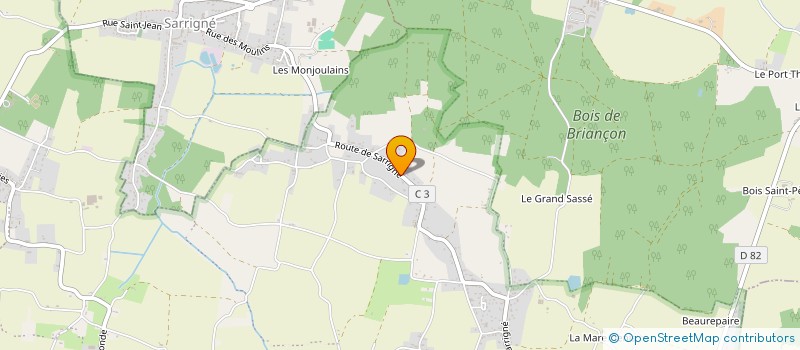 localisation de l'entreprise MADAME FRANZISKA ZU DOHNA  LOIRE-AUTHION
