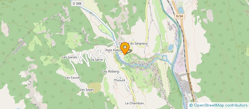 localisation de l'entreprise MADAME FRAUKE DE WEIJER  FREISSINIERES