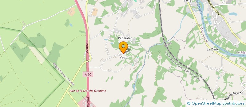 localisation de l'entreprise MADAME FRAUKJE VAN EEKELEN à ARGENTON SUR CREUSE