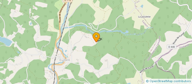 localisation de l'entreprise MADAME FRAUKJE VAN REIJ  CUZORN