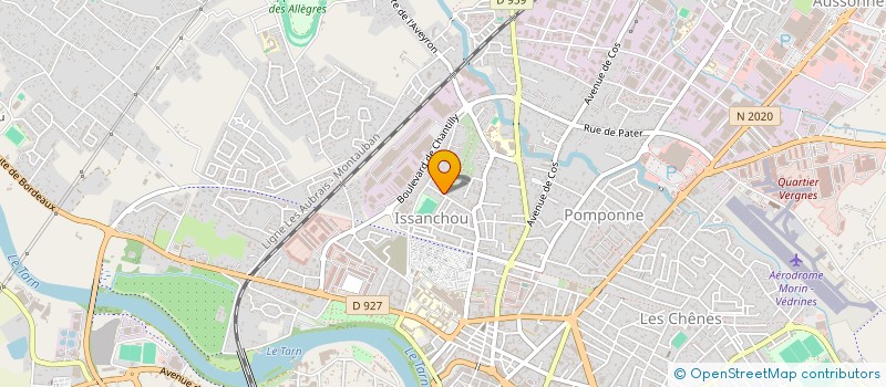 localisation de l'entreprise MADAME FRDERIQUE BLANCHIN à MONTAUBAN