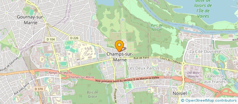 localisation de l'entreprise MADAME FREDA GARDINER à CHATEAU-THIERRY