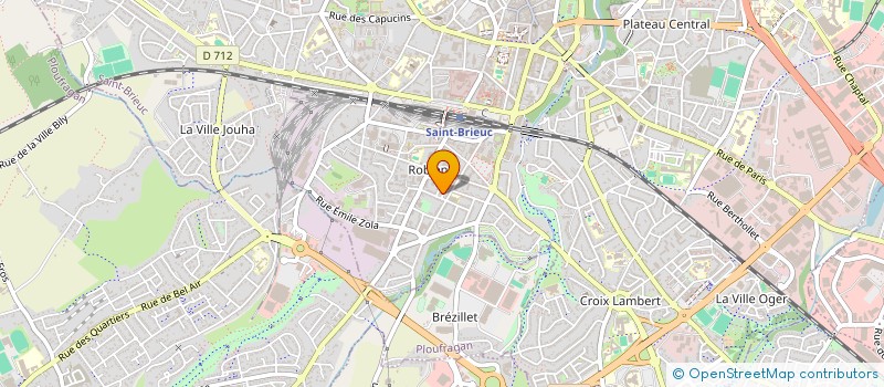 localisation de l'entreprise MADAME FREDERIC COLAERT à SAINT-BRIEUC