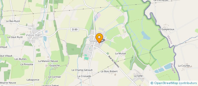 localisation de l'entreprise MADAME FREDERIC LEYAT  SOUGEAL