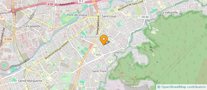 localisation de l'entreprise MADAME FREDERIC TAUZIN  MARSEILLE