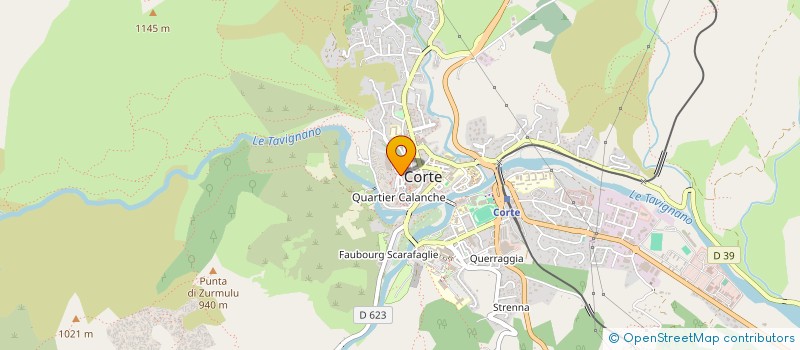 localisation de l'entreprise MADAME FREDERIKA JACQUEMART à CORTE