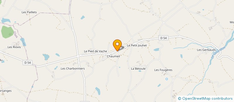 localisation de l'entreprise MADAME FREDERIQUE AGEORGES à SAINT-DENIS-DE-JOUHET