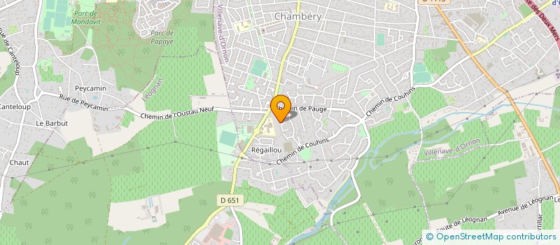 localisation de l'entreprise MADAME FREDERIQUE ALIOT à VILLENAVE-D'ORNON