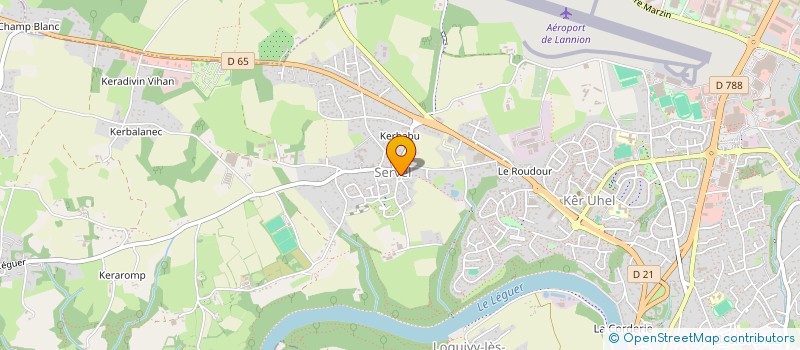 localisation de l'entreprise MADAME FREDERIQUE ALLAERT à PLOUMILLIAU