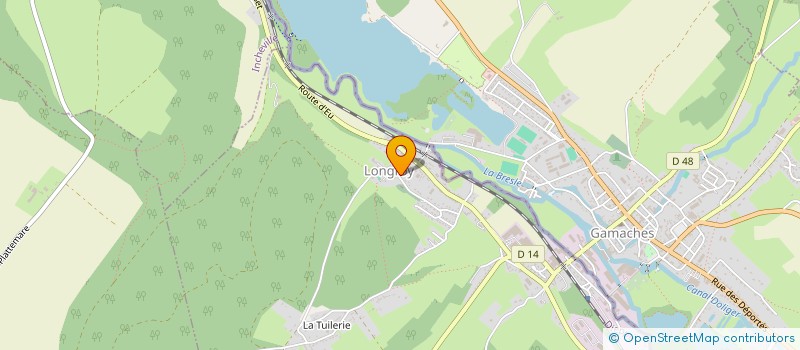 localisation de l'entreprise MADAME FREDERIQUE ALLIX  LONGROY