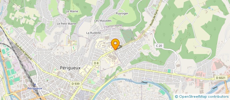 localisation de l'entreprise MADAME FREDERIQUE ARLET KIEFER  TRELISSAC