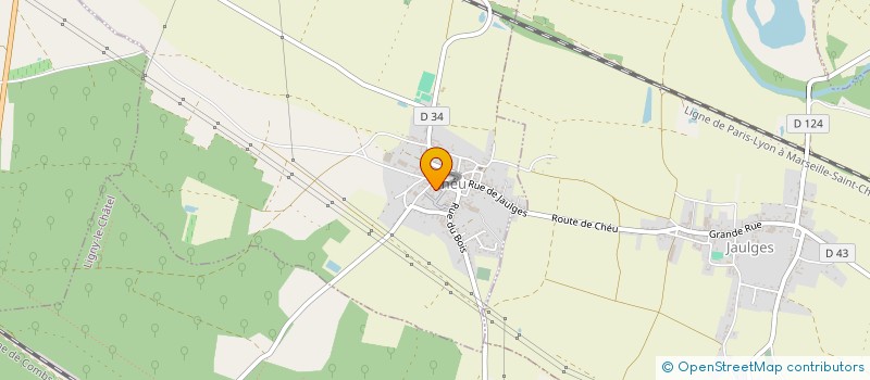 localisation de l'entreprise MADAME FREDERIQUE AUDRY  CHEU