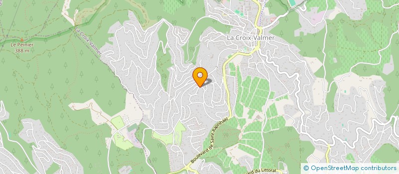 localisation de l'entreprise MADAME FREDERIQUE AVIGNON à LA CROIX-VALMER