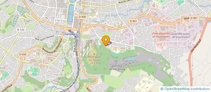 localisation de l'entreprise MADAME FREDERIQUE BACHELET  CHERBOURG-EN-COTENTIN