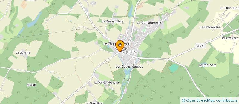 localisation de l'entreprise MADAME FREDERIQUE BADOINOT  NOUZILLY