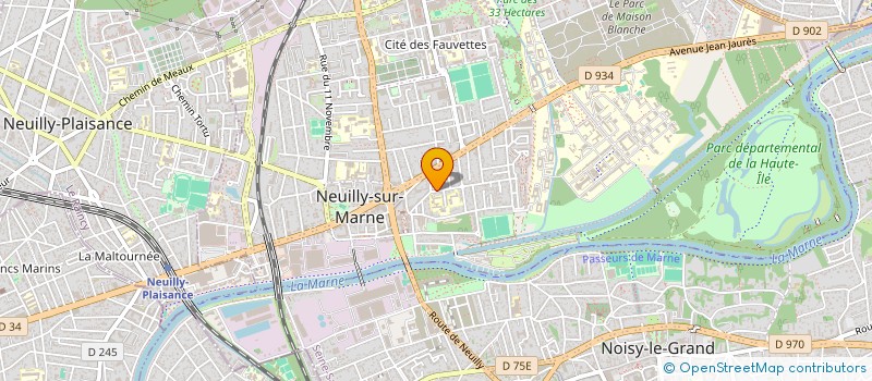 localisation de l'entreprise MADAME FREDERIQUE BAILLY à NEUILLY-SUR-MARNE