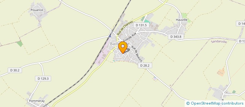 localisation de l'entreprise MADAME FREDERIQUE BALLET à BAILLEAU-LE-PIN