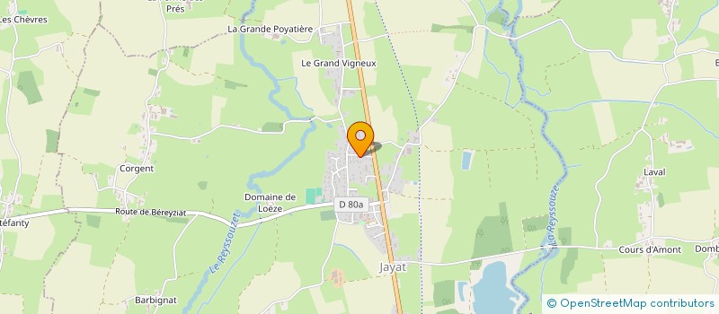 localisation de l'entreprise MADAME FREDERIQUE BARRET  JAYAT