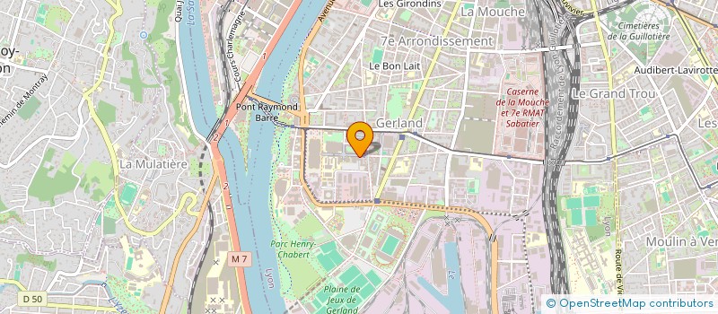 localisation de l'entreprise MADAME FREDERIQUE BECQUET à LYON