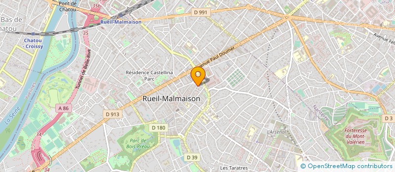 localisation de l'entreprise MADAME FREDERIQUE BENSIMON à RUEIL-MALMAISON